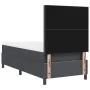 Cama con Base Tapizada con Colchón Gris Oscuro 90x200 cm Tela de Corduroy | Foro24.es | Tu tienda online para hogar, jardín y más Foro24.es