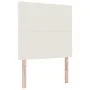 Cama Box Spring con Colchón Crema 100x200 cm Tela de Pana | Foro24.es | Tu tienda online para hogar, jardín y más Foro24.es