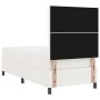 Cama Box Spring con Colchón Crema 100x200 cm Tela de Pana | Foro24.es | Tu tienda online para hogar, jardín y más Foro24.es