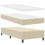 Cama con Box Spring con Colchón Verde Claro Gris 100x200 cm Tela de Pana | Foro24.es | Tu tienda online para hogar, jardín y más Foro24.es