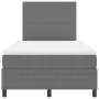 Cama con Somier con Colchón Gris Claro 120x200 cm Tela de Corduroy | Foro24.es | Tu tienda online para hogar, jardín y más Foro24.es