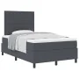 Cama con Base y Colchón Gris Oscuro 120x200 cm Tela de Pana | Foro24.es | Tu tienda online para hogar, jardín y más Foro24.es