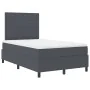 Cama con Base y Colchón Gris Oscuro 120x200 cm Tela de Pana | Foro24.es | Tu tienda online para hogar, jardín y más Foro24.es
