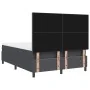 Cama con Somier y Colchón Gris Oscuro 140x200 cm Tela de Terciopelo von , Betten und Lattenroste - Ref: Foro24-3337560, Preis...