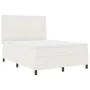 Cama con Base Tapizada con Colchón Crema 140x200 cm Tela de Corduroy | Foro24.es | Tu tienda online para hogar, jardín y más Foro24.es