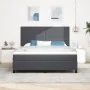 Cama con Box Spring con Colchón Gris Oscuro Super King Tela de Pana | Foro24.es | Tu tienda online para hogar, jardín y más Foro24.es