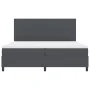 Cama con Base con Colchón Gris Oscuro 200x200 cm Tela de Corduroy | Foro24.es | Tu tienda online para hogar, jardín y más Foro24.es