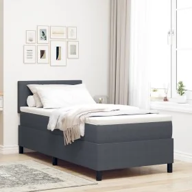 Cama con Base de Resortes con Colchón & Luz LED