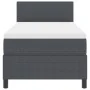 Cama con Base de Resortes con Colchón & Luz LED Gris Oscuro 90x200 cm Tela de Pana | Foro24.es | Tu tienda online para hogar, jardín y más Foro24.es