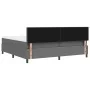 Cama Base con Muelles con Colchón & LED Gris Claro 200x200 cm Tela de Corduroy | Foro24.es | Tu tienda online para hogar, jardín y más Foro24.es
