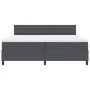 Cama con Box Spring con Colchón Gris Oscuro Tejido de corduroy de , Camas y somieres - Ref: Foro24-3337616, Precio: 578,99 €,...