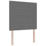Cama con Resorte con Colchón y Luz LED Gris 90x200 cm Tela de Corduroy | Foro24.es | Tu tienda online para hogar, jardín y más Foro24.es