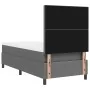Cama con Resorte con Colchón y Luz LED Gris 90x200 cm Tela de Corduroy | Foro24.es | Tu tienda online para hogar, jardín y más Foro24.es