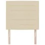 Cabecero Diseño Líneas Crema 90 cm Tela de , Cabeceros y pies de cama - Ref: Foro24-3337675, Precio: 79,94 €, Descuento: %