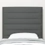Cabecero Diseño Lineal Gris Oscuro 100 cm Tela von , Kopf- und Fußteile - Ref: Foro24-3337678, Preis: 84,74 €, Rabatt: %