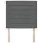 Cabecero Diseño Lineal Gris Oscuro 100 cm Tela von , Kopf- und Fußteile - Ref: Foro24-3337678, Preis: 84,74 €, Rabatt: %