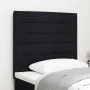 Cabecero Diseño Lineas Negro 100 cm Tela | Foro24.es | Tu tienda online para hogar, jardín y más Foro24.es
