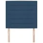 Cabecero Diseño de Líneas Azul 100 cm Tela by , Headboards and footboards - Ref: Foro24-3337683, Price: 85,38 €, Discount: %