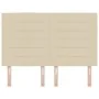 Cabecero Diseño Líneas Crema 160 cm Tela von , Kopf- und Fußteile - Ref: Foro24-3337696, Preis: 134,06 €, Rabatt: %