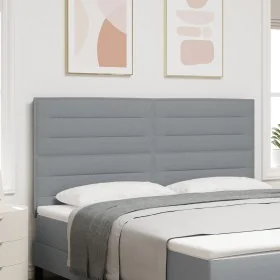 Cabecero Lines Design Gris Claro 180 cm Tela