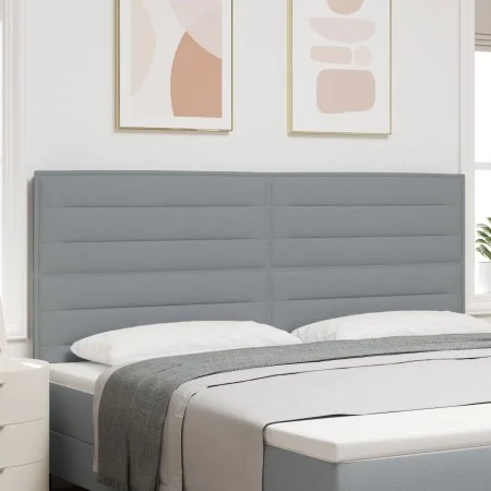 Cabecero Diseño de Líneas Gris Claro 200 cm Tela von , Kopf- und Fußteile - Ref: Foro24-3337705, Preis: 158,51 €, Rabatt: %