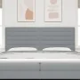 Cabecero Diseño de Líneas Gris Claro 200 cm Tela von , Kopf- und Fußteile - Ref: Foro24-3337705, Preis: 158,51 €, Rabatt: %