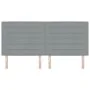 Cabecero Diseño de Líneas Gris Claro 200 cm Tela von , Kopf- und Fußteile - Ref: Foro24-3337705, Preis: 158,51 €, Rabatt: %