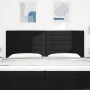 cabecero Diseño de Líneas Negro 200 cm Tela de , Cabeceros y pies de cama - Ref: Foro24-3337707, Precio: 158,51 €, Descuento: %
