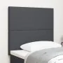 Cabecero Diseño Sencillo Gris Oscuro 90 cm Tela de Pana de , Cabeceros y pies de cama - Ref: Foro24-3337717, Precio: 76,04 €,...