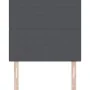 Cabecero Diseño Sencillo Gris Oscuro 90 cm Tela de Pana de , Cabeceros y pies de cama - Ref: Foro24-3337717, Precio: 76,04 €,...