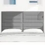 Cabecero Diseño Sencillo Gris Claro 160 cm Tela de Pana von , Kopf- und Fußteile - Ref: Foro24-3337728, Preis: 131,16 €, Raba...