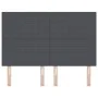 Cabecero Diseño Simple Gris Oscuro 160 cm Tela de Pana von , Kopf- und Fußteile - Ref: Foro24-3337729, Preis: 131,16 €, Rabat...