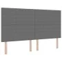 Cabecero Diseño Sencillo Gris Claro 180 cm Tela de Pana by , Headboards and footboards - Ref: Foro24-3337732, Price: 143,22 €...