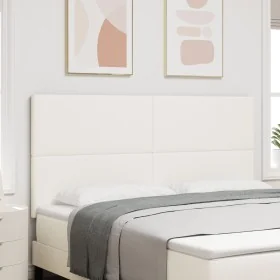 Cabecero Diseño Sencillo Crema 180 cm Tela de Pana