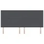 Cabecero Diseño Sencillo Gris Oscuro 200 cm Tela de Pana de , Cabeceros y pies de cama - Ref: Foro24-3337737, Precio: 152,12 ...