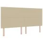 Cabecero Diseño Sencillo Verde Claro Gris 200 cm Tela de Pana by , Headboards and footboards - Ref: Foro24-3337739, Price: 15...