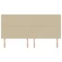 Cabecero Diseño Sencillo Verde Claro Gris 200 cm Tela de Pana by , Headboards and footboards - Ref: Foro24-3337739, Price: 15...
