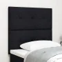 Cabecero con botón tapizado negro de 80 cm en tela | Foro24.es | Tu tienda online para hogar, jardín y más Foro24.es