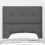 Cabecero Acabado con Botones Gris Oscuro 80 cm Tela von , Kopf- und Fußteile - Ref: Foro24-3337783, Preis: 71,18 €, Rabatt: %