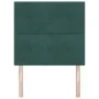Cabecero Tufted en Botones Verde Oscuro 80 cm de Terciopelo | Foro24.es | Tu tienda online para hogar, jardín y más Foro24.es