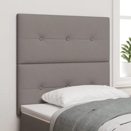 Cabecero tapizado con botones en taupe de 90 cm | Foro24.es | Tu tienda online para hogar, jardín y más Foro24.es