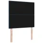 Cabezal Button Tufted Azul 90 cm Tela de , Cabeceros y pies de cama - Ref: Foro24-3337801, Precio: 77,17 €, Descuento: %