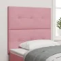 Cabezal de con botón acolchado rosa de 90 cm en terciopelo | Foro24.es | Tu tienda online para hogar, jardín y más Foro24.es