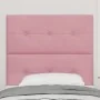 Cabezal de con botón acolchado rosa de 90 cm en terciopelo | Foro24.es | Tu tienda online para hogar, jardín y más Foro24.es