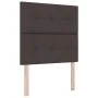 Cabecero Button Tufted Marrón Oscuro 100 cm Tela | Foro24.es | Tu tienda online para hogar, jardín y más Foro24.es