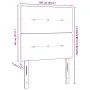 Cabecero Tapizado en Botones Gris Claro 100 cm Terciopelo by , Headboards and footboards - Ref: Foro24-3337815, Price: 80,79 ...
