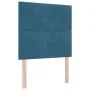 Cabecero Tufted con Botones Azul Oscuro de 100 cm en Terciopelo | Foro24.es | Tu tienda online para hogar, jardín y más Foro24.es