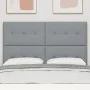 Cabecero de cama con botones tapizados en gris claro de 140 cm | Foro24.es | Tu tienda online para hogar, jardín y más Foro24.es