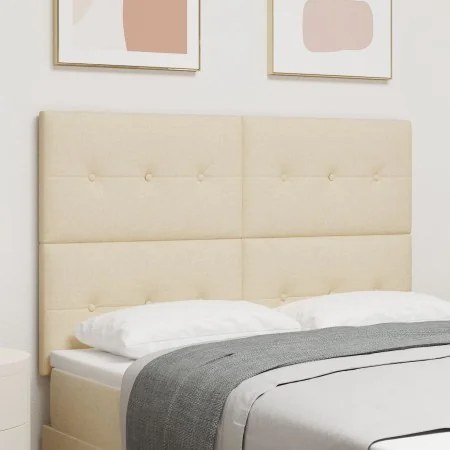 Cabecero de con botones, tapizado en crema de 140 cm | Foro24.es | Tu tienda online para hogar, jardín y más Foro24.es