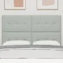 Cabecero Botonera Terciopelo Gris Claro 140 cm | Foro24.es | Tu tienda online para hogar, jardín y más Foro24.es